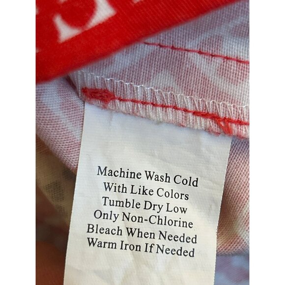 Vineyard Vines Girl's Red White Blue Sleeveless Shift Dress Size 14 EUC Preppy - Picture 6 of 6